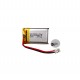 250mAh 1S 3,7V 5C LiPo akumuliatorių baterija 502030 su apsaugos moduliu ir PH2.0