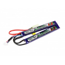 Turnigy nano-tech 1200mAh 7,4V 2S 25C-50C LiPo akumuliatorių baterija su mini-Tamiya
