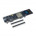 WEMOS ESP32 pagrindinė plokštė su 0.96 OLED ekranu ir 18650 laikikliu
