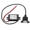 DC/DC step-down 15W maitinimo šaltinis iš 12V (7-20V) į 5V 15W USB A