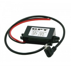 DC/DC step-down 15W maitinimo šaltinis iš 12V (7-20V) į 5V 15W microUSB
