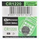 CR1220 ličio elementas 3V 45mAh