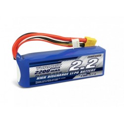 Turnigy 2200mAh 11,1V 3S 25C-35C LiPo akumuliatorių baterija