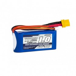 Turnigy 1000mAh 7,4V 2S 30C-40C LiPo akumuliatorių baterija su XT60