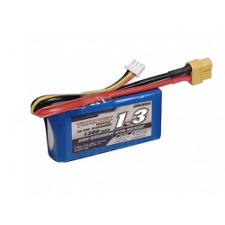 Turnigy 1300mAh 7,4V 2S 20C-40C LiPo akumuliatorių baterija su XT60