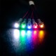 Metalinis 6mm indikatorius su 230V LED pašvietimu (IP65 žalias)