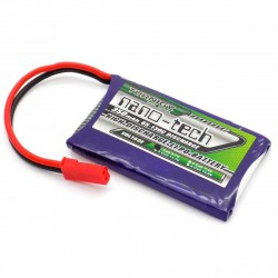 Turnigy nano-tech 350mAh 1S 3,7V 65-130C LiPo akumuliatorių baterija su JST-RCY
