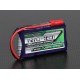 Turnigy nano-tech 350mAh 1S 3,7V 65-130C LiPo akumuliatorių baterija su JST-RCY