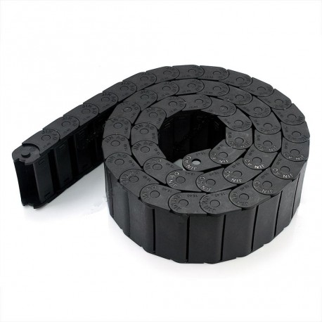 Apsauginė plastikinė grandinė kabeliui 15x40 mm (1m)