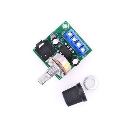 Audio stiprintuvo su LM386 modulis