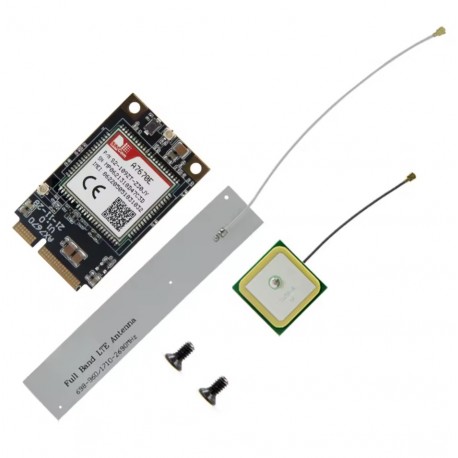 TTGO T-PCIE modemas su A7670E (4G, 2G, GPS)