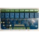 RS485 8 kanalų 7-24V DC relių ir 8 kanalų 3-30V įėjimų Modbus RTU modulis su DIN laikikliu