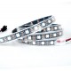 RGB LED juosta hermetiška IP67 5V 60px WS2812 adresuojama 2m