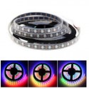 RGB LED juosta hermetiška IP67 12V 60px/m WS2812 adresuojama 5m