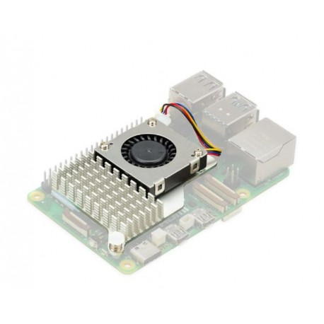 Aktyvus aušintuvas SC1148 Raspberry Pi 5 kompiuteriams