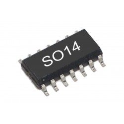 SN74AHCT125DR mikroschema (quad tristate buffer, SO14)