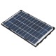 12V 6W fotovoltinis modulis (210x135mm, 3m laidas su 5.5/2.1 jungtimi)