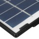 12V 6W fotovoltinis modulis (210x135mm, 3m laidas su 5.5/2.1 jungtimi)