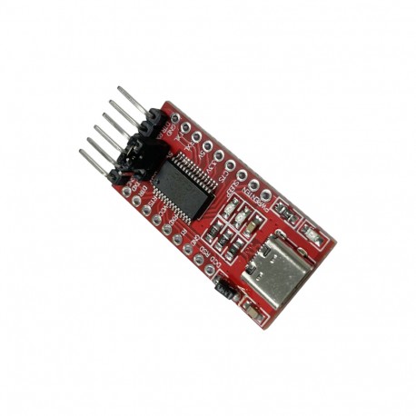 RS232 UART TTL konverteris su FT232RL (USB Type-C)