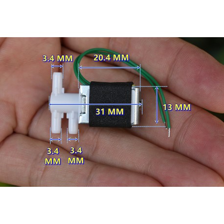 Elektromagnetinė T mini sklendė (9-12V DC)