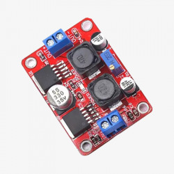DC-DC buck-boost konverteris su LM2577 ir LM2596S (1,25-30V 2A)