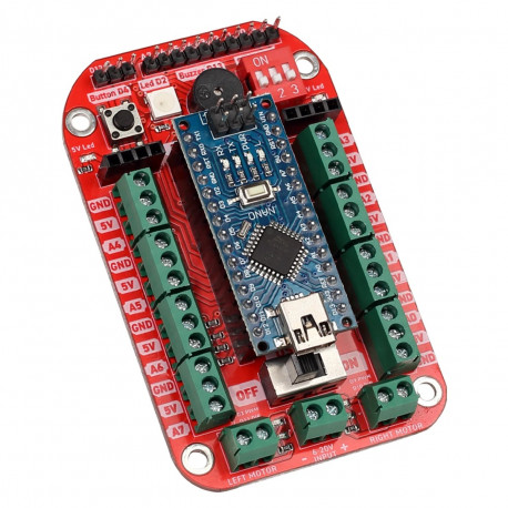 Mini Sumo roboto valdiklis NanoZade V2