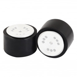 Sumozade ratų kompl. N20 varikliui su juodos sp. silikoninėmis padangomis (30 x 22 mm)