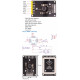 RC522 13,56MHz RFID (NFC) mini modulio komplektas