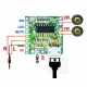 2x 3W audio stiprintuvas (2,5-5V) su PAM8403 ir microUSB