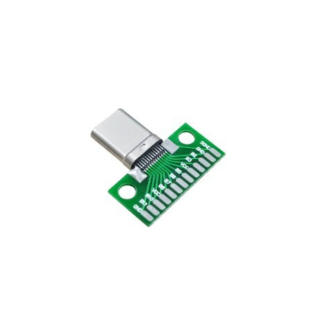 USB 3.1 Type-C jungties (kištuko) modulis (platus)