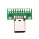 USB 3.1 Type-C jungties (lizdo) modulis (platus)