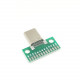USB 3.1 Type-C jungties (kištuko) modulis (platus)
