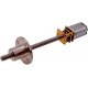 DC variklis JA12-N20 6V 1000rpm su sriegiu
