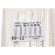 SMD 0603 kondensatorių rinkinys 720 vnt. (36 x 20 vnt.)