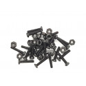 Plieninis varžtas su veržle M2 x 10mm (20kompl.)