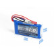 Turnigy nano-tech 1000mAh 7,4V 2S 20C-30C LiPo akumuliatorių baterija