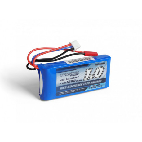 Turnigy nano-tech 1000mAh 7,4V 2S 20C-30C LiPo akumuliatorių baterija